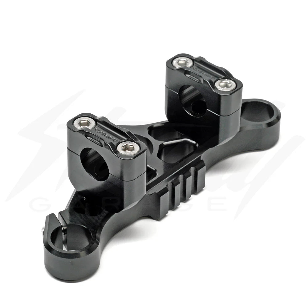 Chimera Top Clamp For Super73 S2/ZX Front Suspension - Black