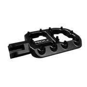 Prickly Foot Pegs Wide Black/Black Pins for Surron/ERP Prickly Motorsports