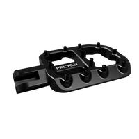 Prickly Foot Pegs Wide Black/Black Pins for Surron/ERP