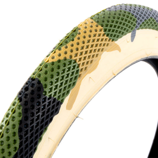 Cult Vans Collab 26" x 2.10" Green Camo w/Skinwall Tire