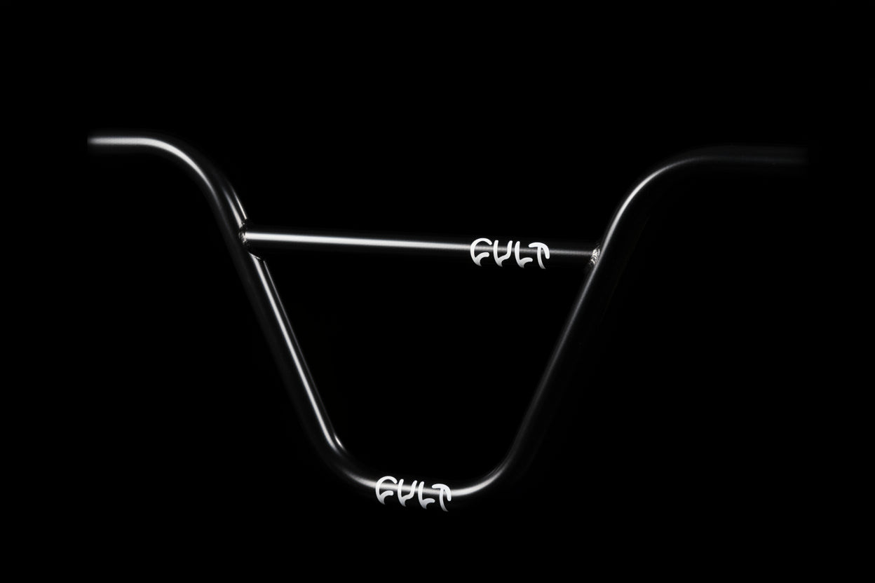 Cult BMX Crew Handlebar Black 30"x9"x12°
