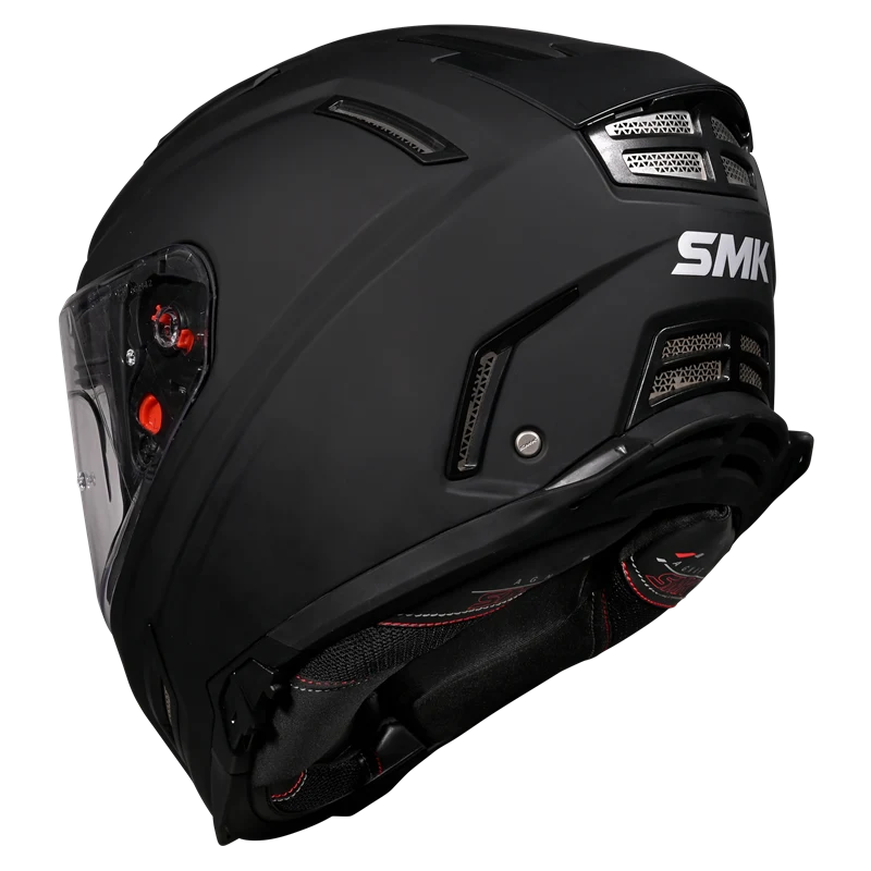 SMK AGNAR SOLID GLOSS BLK MED