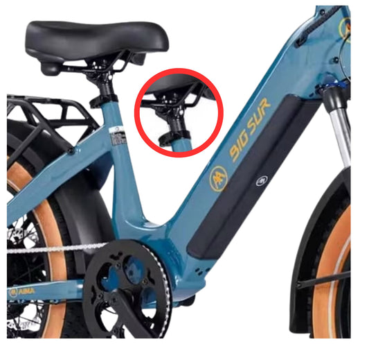 Aima 30.4mm Black Seat Post