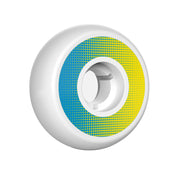 Dead Wheels 58mm (88A) - White Blue/Yellow
