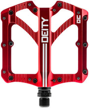 Deity Bladerunner Alloy Pedal 9/16" - Red
