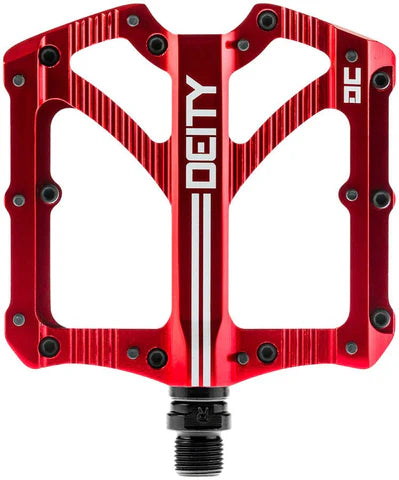 Deity Bladerunner Alloy Pedal 9/16" - Red