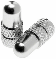 Deity Presta Valve Caps - Silver