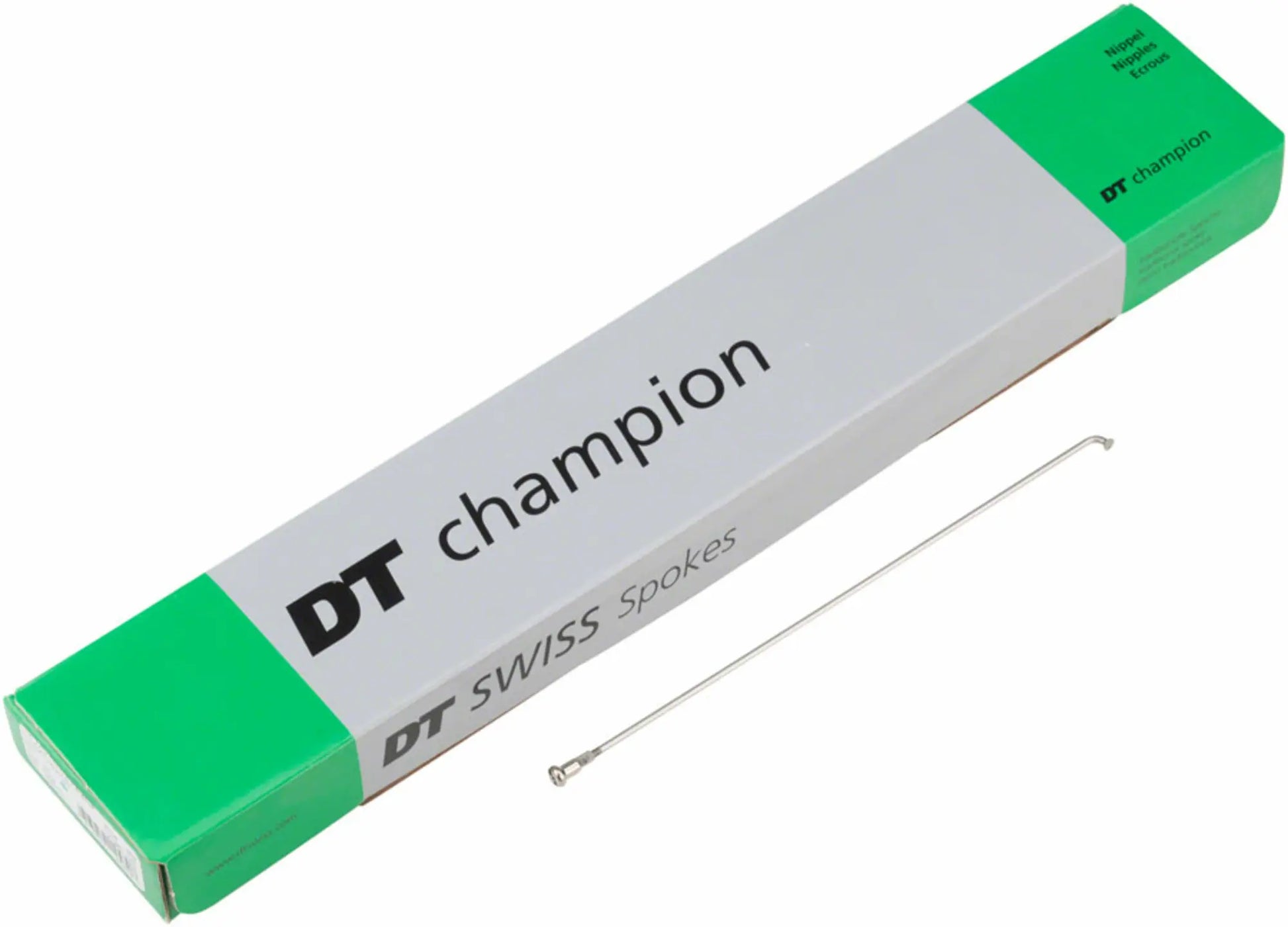 DT Swiss Champion Spoke 2.0mm 315mm Straight Pull, Black (Cut to Length) DT Swiss