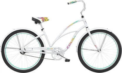 Electra 26" Cruiser Lux 1 Step-Thru Bright White ELECTRA