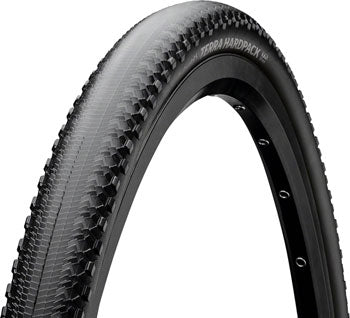 Continental Terra Hardpack Tire - 650b x 50, Tubeless, Folding, Black, PureGrip, ShieldWall System, E25