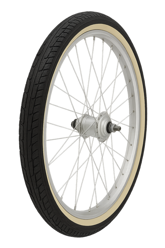 Electra Cruiser Lux 3i 24" Shimano Nexus Coaster Silver Rear Wheel