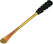 RFX Single Tire Lever with Black Handle - Gold - 11"