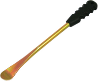 RFX Single Tire Lever with Black Handle - Gold - 11"