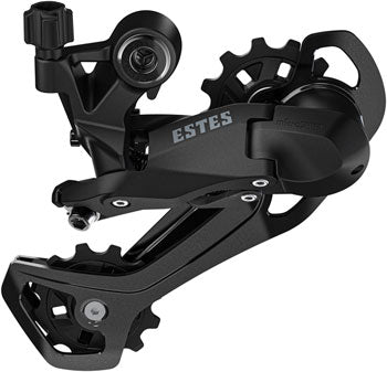 microSHIFT Estes 2x Rear Derailleur - 7/8/9-Speed, Long Cage, 34-40t Max Cog, 11-14t Min Cog, 45t Capacity, Black