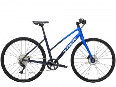 Trek FX 3 Disc Stagger S Alpine Blue to Deep Dark Blue Fade