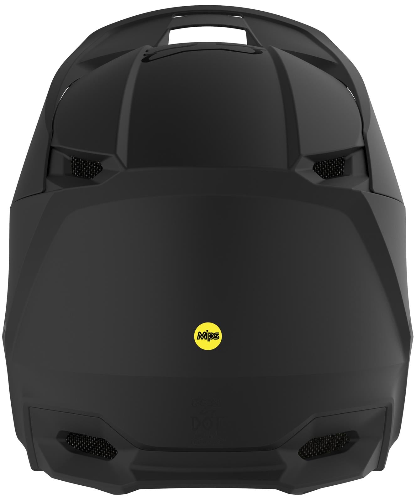 Fox Racing Youth V1 Full-Face Helmet - Matte Black, Small