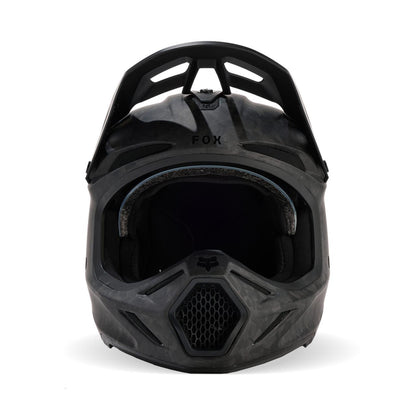 Fox Racing V3 RS Carbon Matte Black Helmet Large