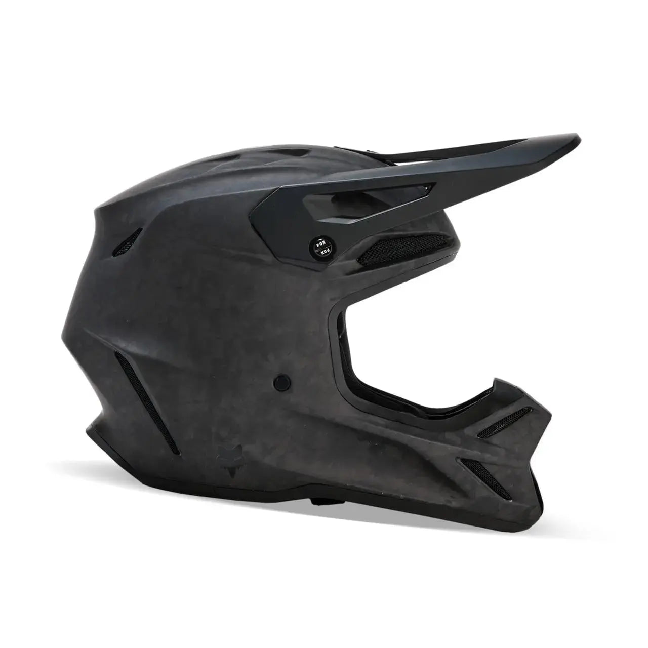 Fox Racing V3 RS Carbon Matte Black Helmet Small Fox Racing