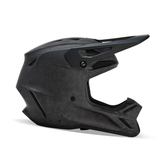 Fox Racing V3 RS Carbon Matte Black Helmet Small