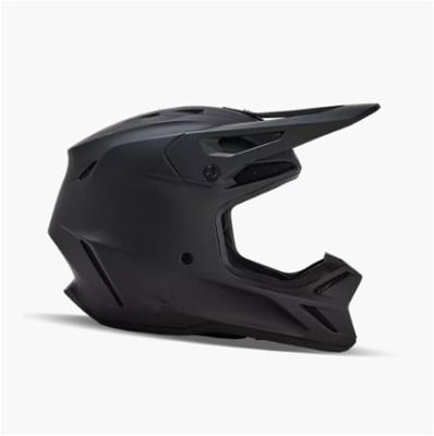 Fox Racing V3 Solid Helmet [MT BLK] XLarge