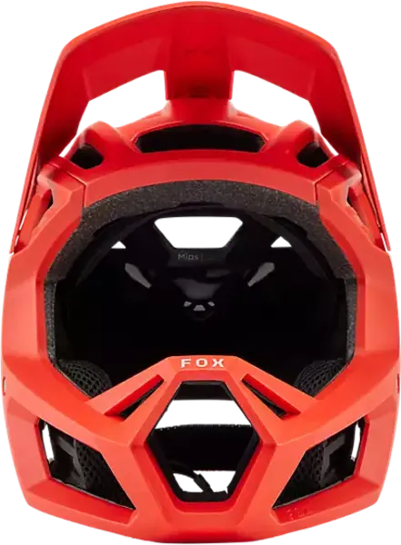 Fox Racing Proframe Nace Helmet - Orange Flame, Large Fox Racing