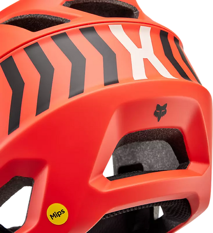 Fox Racing Proframe Nace Helmet - Orange Flame, Medium