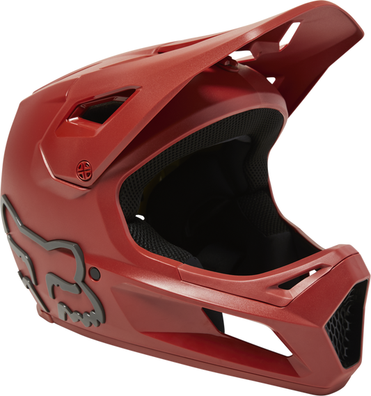 Fox Racing Rampage Full Face Helmet - Red, Youth Small