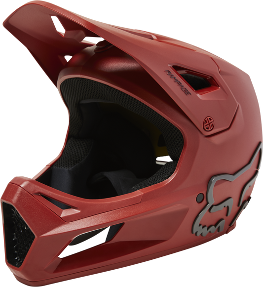 Fox Racing Rampage Full Face Helmet - Red, Youth Small