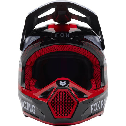 Fox Racing Fluorescent Red V1 Race Spec Full Face Helmet