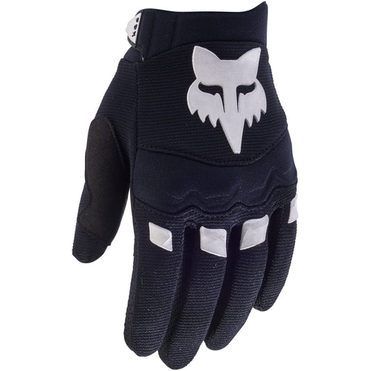 Fox Racing Black Youth Dirtpaw Gloves - Full Finger, Medium