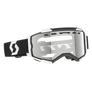 SCOTT FURY ENDURO GOGGLE BLK/WHT CLEAR WRK