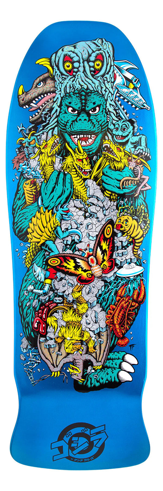 Santa Cruz Godzilla Kaiju Roskopp Deck 10.125" BIKEFACTORY Hawaii