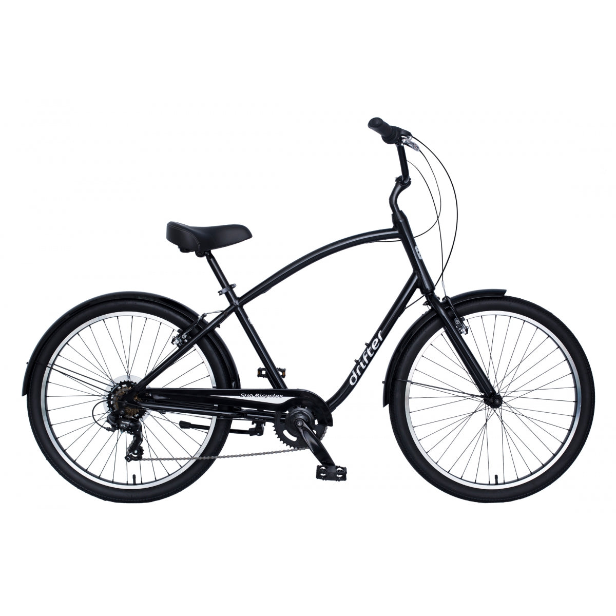 Sun Bicycles Drifter 7 Speed Black Metallic
