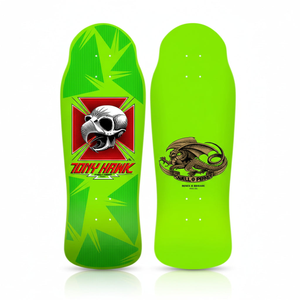 Powell Peralta Tony Hawk Bones Brigade Series 15 - Lime BIKEFACTORY Hawaii