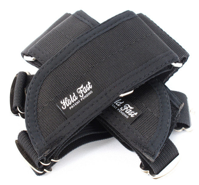 Hold Fast Foot Retention System Leather Black