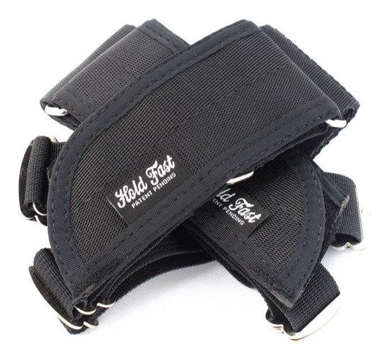 Hold Fast Foot Retention System Leather Black