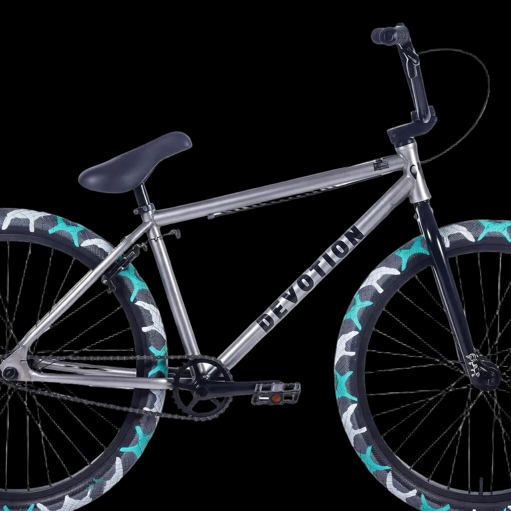 Cult Bikes Devotion 29" with Teal Camo Tire