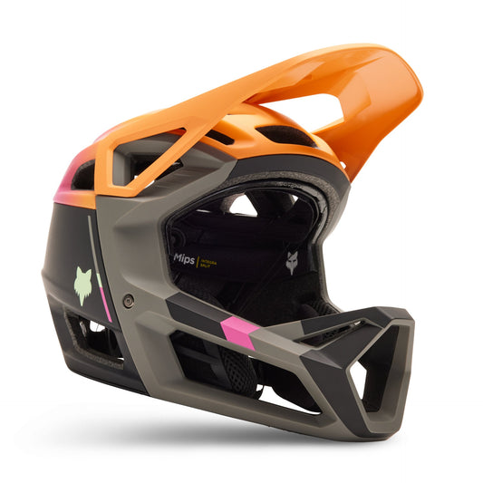 Fox Racing Proframe RS CLYZO Full Face Helmet - Orange, Small