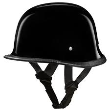 Daytona Helmets Novelty German Hi-Gloss Black