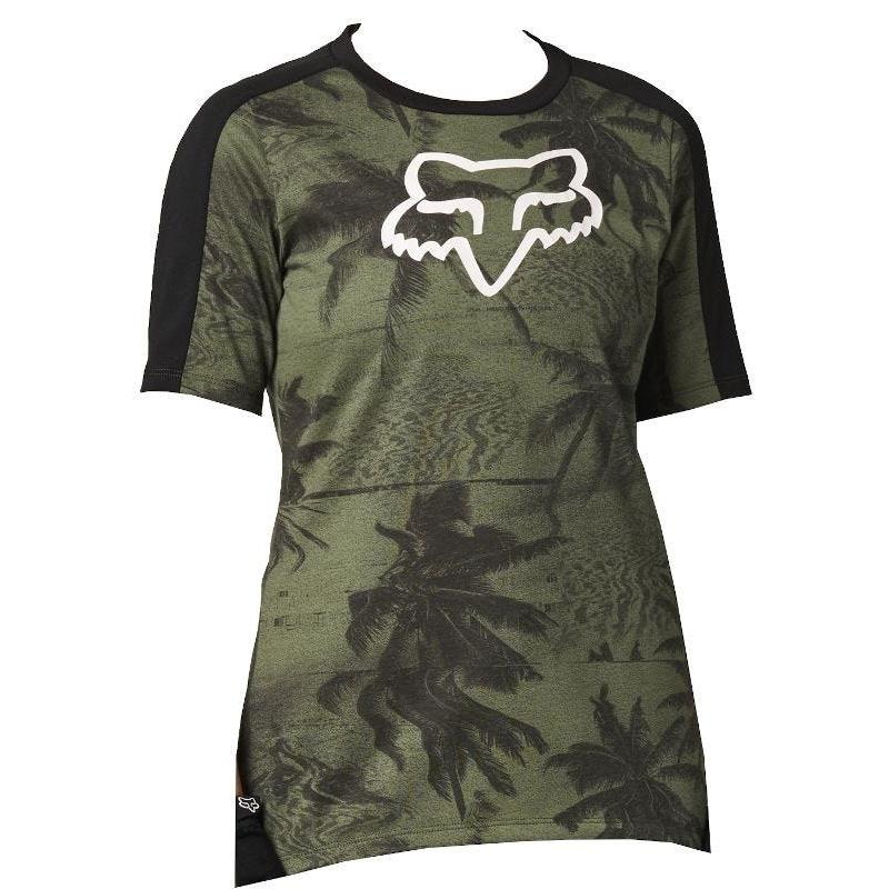 Fox Racing Ranger drirelease Short Sleeve Women's Jersey Medium Olive Green Fox Racing
