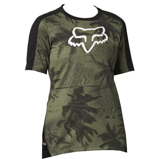 Fox Racing Ranger drirelease Short Sleeve Women's Jersey Medium Olive Green Fox Racing