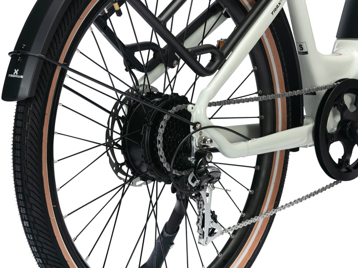 TROXUS TRAX PLUS STEP-THRU, 500/15, CHALK, MEDIUM E-Bike Troxus
