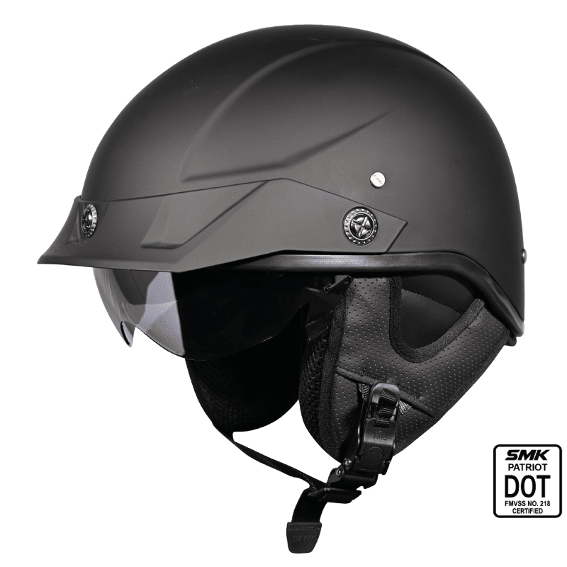 SMK PATRIOT SOLID – XL, MATT BLACK MA 200