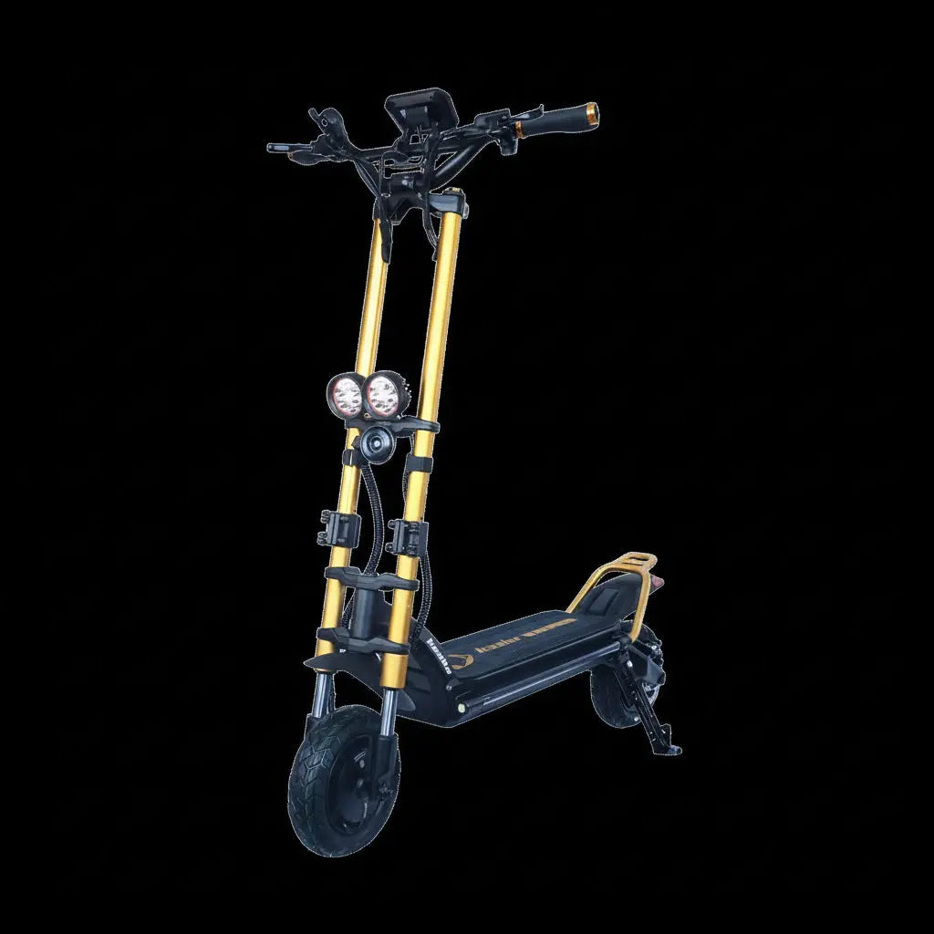 Kaabo Warrior X Plus Black Electric Scooter 60V 10" Tire Kaabo