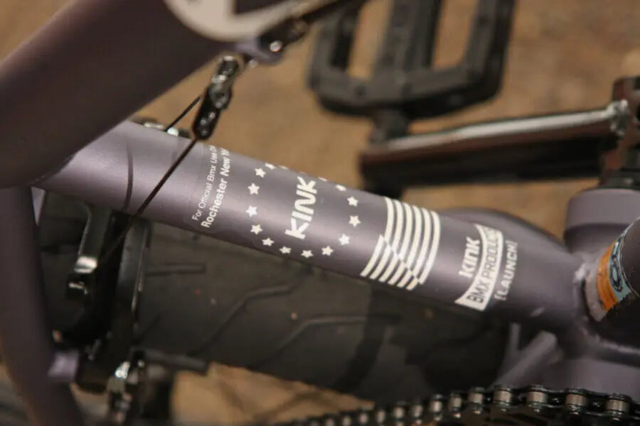 Kink Launch 20.25" Complete Matte Storm Grey Kink BMX