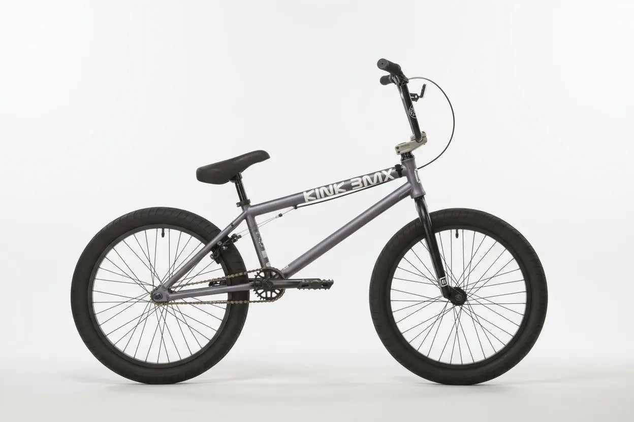 Kink Launch 20.25" Complete Matte Storm Grey Kink BMX