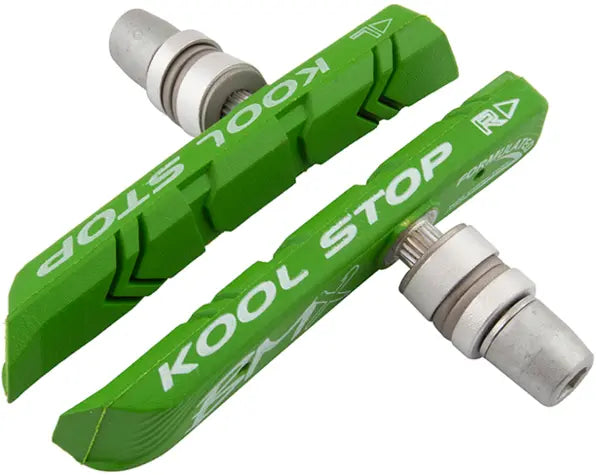 Kool Stop BMX Brake Pad Threaded Lime Green Kool Stop BMX