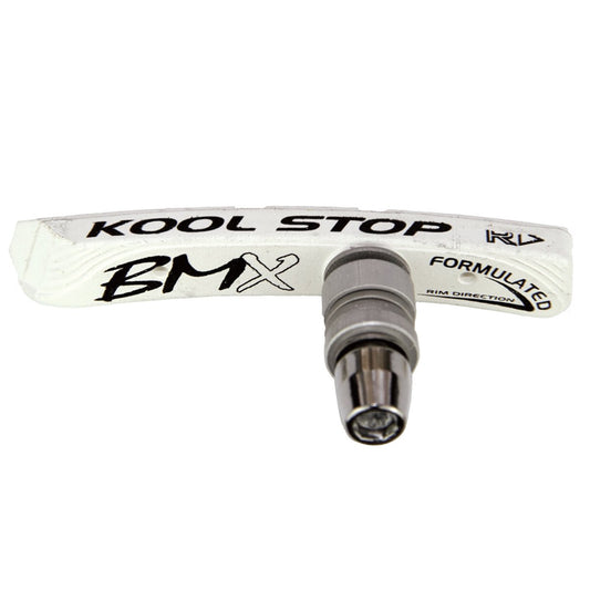 Kool Stop BMX Brake Pad Threaded White
