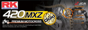 RK Takasago Chain GB420MXZ Gold 420 X 116