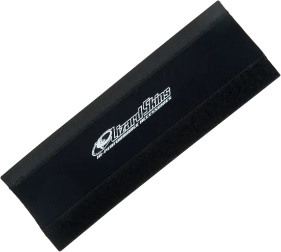 Lizard Skins Neoprene Chainstay Protector: Large Black Lizard Skins